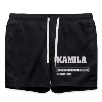 Kamila - Swim Trunks - black - Front - AI Model Male 185 light (185cm)