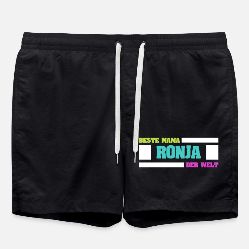 Mutter Ronja - Badeshorts - Schwarz