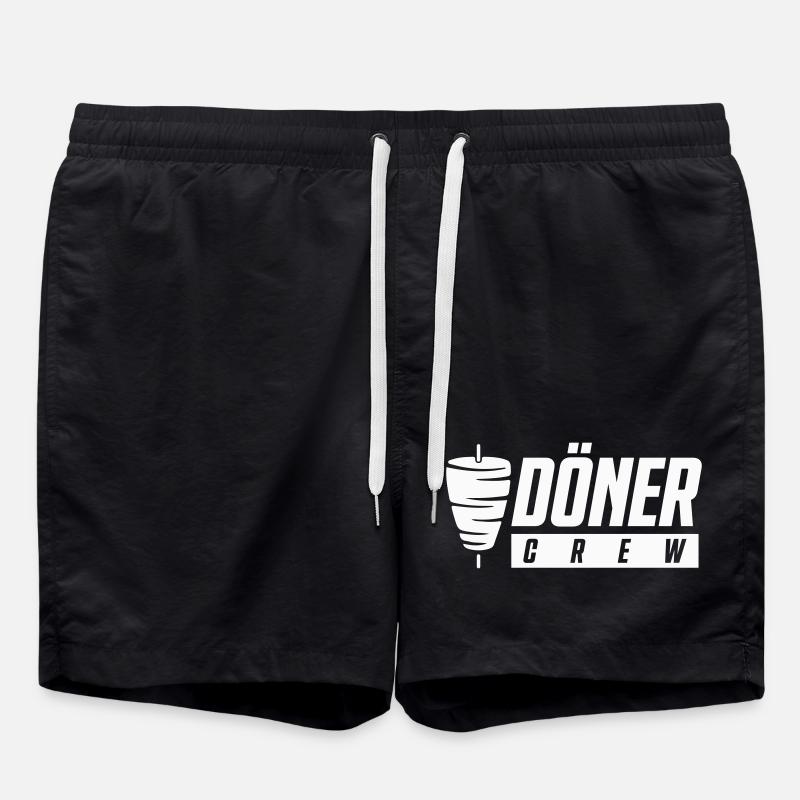 Döner Crew - Badeshorts - Schwarz