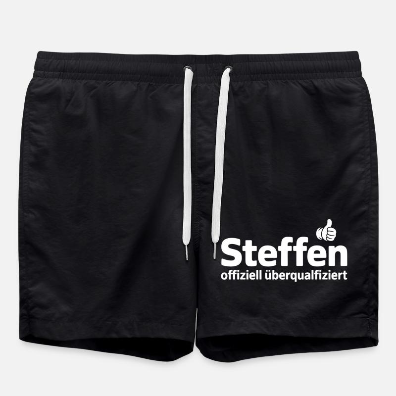Steffen officiellement surqualifié - Short de bain - noir