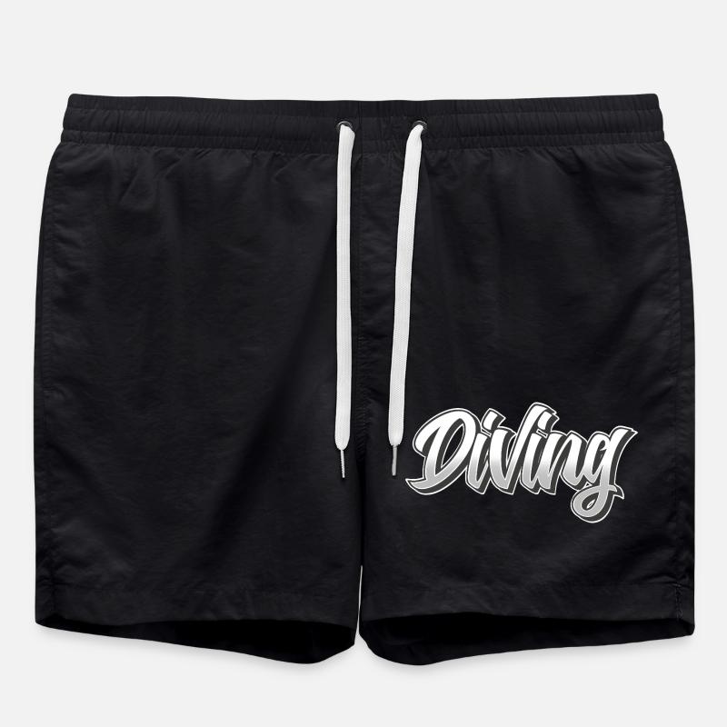 Plonger - Short de bain - noir