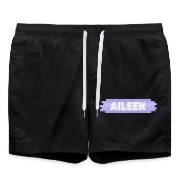 Mère Aileen - Short de bain - noir - Devant - AI Model Male 185 light (185cm)