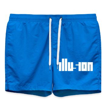Illusion – Illusion d’optique Conception de contraste - Short de bain - cobalt blue - Devant
