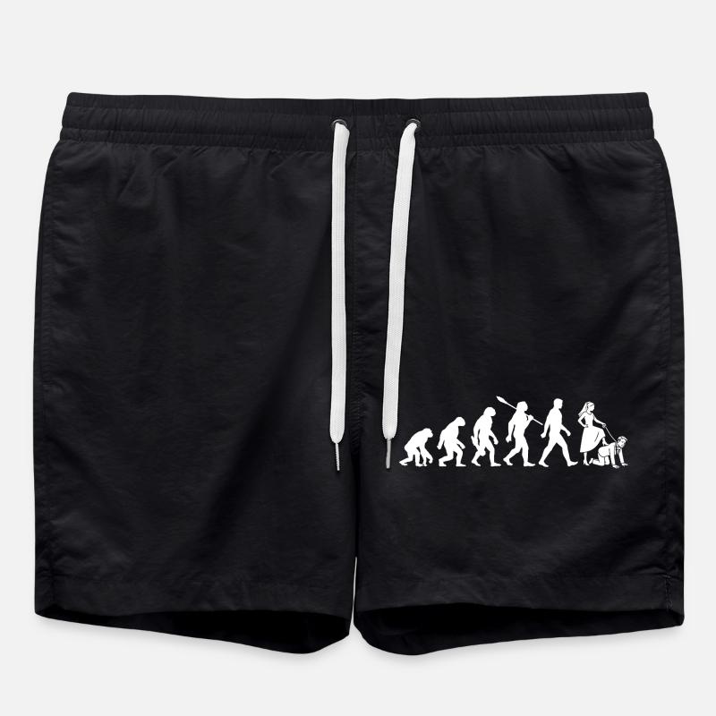 Bachelor Party - Evolution Bachelor - Swim Trunks - black
