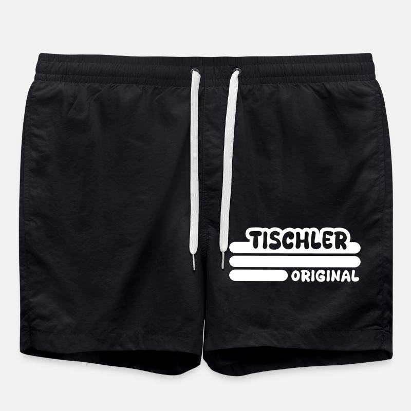 Occupation Carpenter - Swim Trunks - black