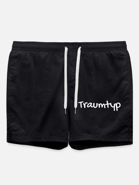 Traumtyp - Badeshorts - Schwarz