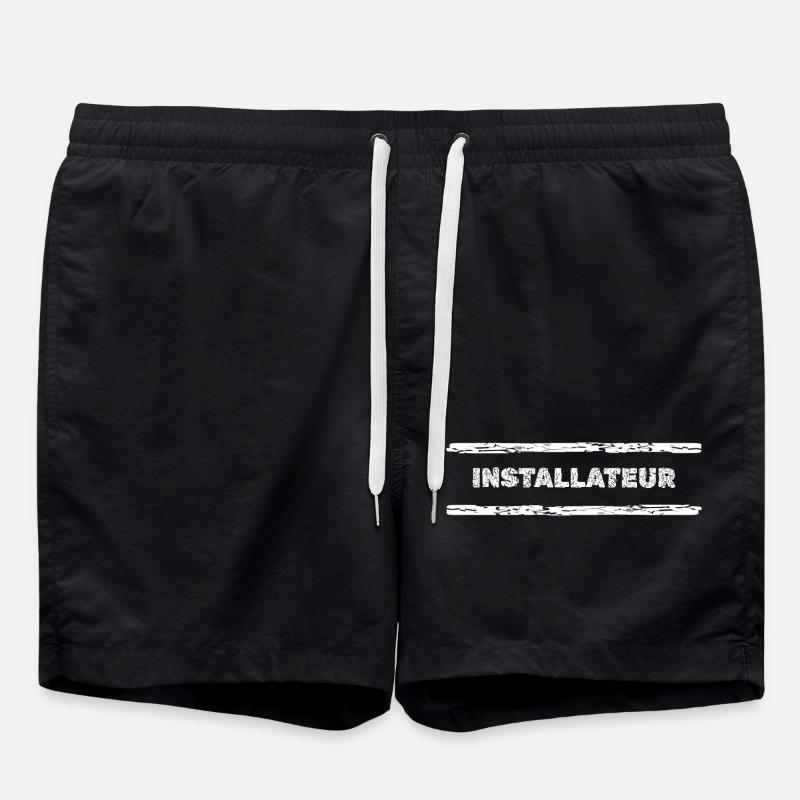 Beruf Installateur - Badeshorts - Schwarz