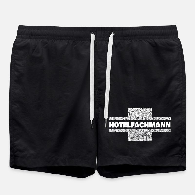 Profession Directeur de l’hôtel - Short de bain - noir