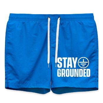 Restez ancré Citation drôle d’ingénieur électricien - Short de bain - cobalt blue - Devant