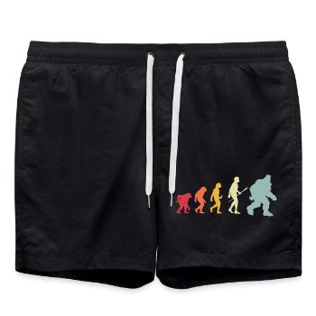 bigfoot_Evolution_4 - Short de bain - noir - Devant - AI Model Male 185 light (185cm)
