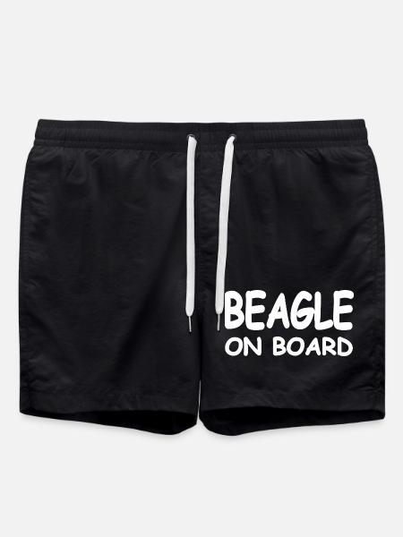 Beagle - Short de bain - noir