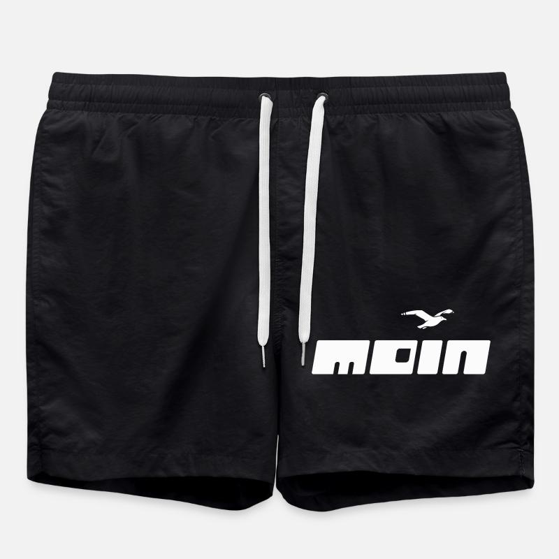Modern Moin | Gull - Swim Trunks - black