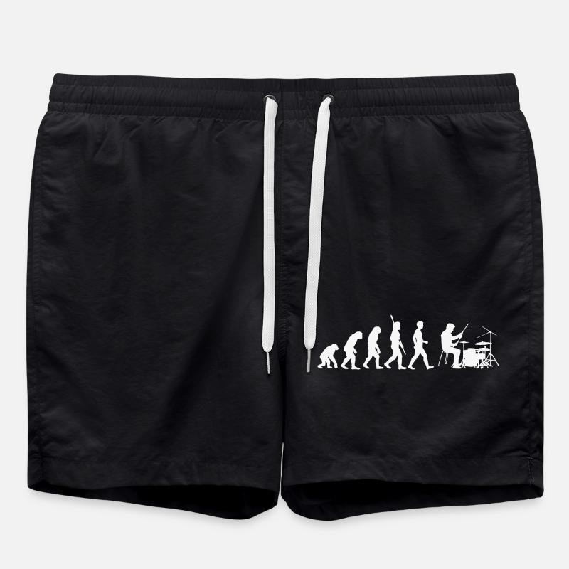 Evolution der Batterie - Badeshorts - Schwarz
