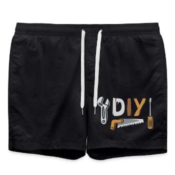DIY Tool Design for Home Improvement - Swim Trunks - black - Front - AI Model Male 185 light (185cm)