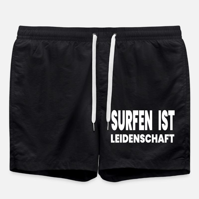 Surfen - Badeshorts - Schwarz