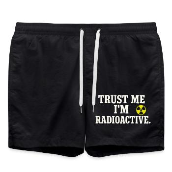 Stolz - Badeshorts - Schwarz - Vorne - AI Model Male 185 light (185cm)