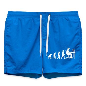 Gamer Jeu Vidéo Blueberry Vintage Gaming - Short de bain - cobalt blue - Devant