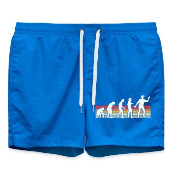 Gamer Jeu Vidéo Blueberry Vintage Gaming - Short de bain - cobalt blue - Devant