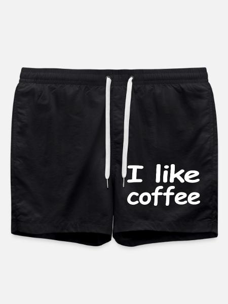 Café - Short de bain - noir
