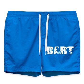Classic Dart Design - Swim Trunks - cobalt blue - Front