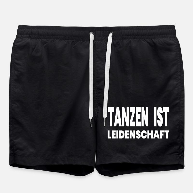 Tanzen - Badeshorts - Schwarz