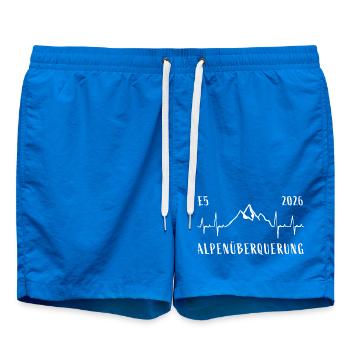 Traversée des Alpes E5 2026 - Short de bain - cobalt blue - Devant