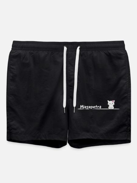 Miesepetra Grummelkatz Petra Peter Miesepeter - Swim Trunks - black