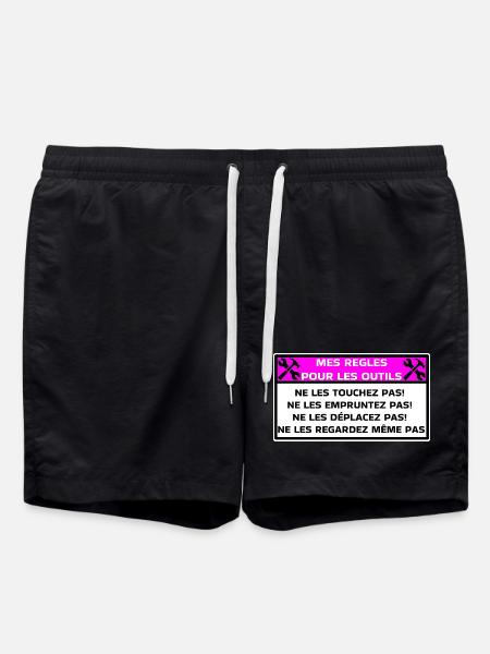 My rules for tools - Swim Trunks - black