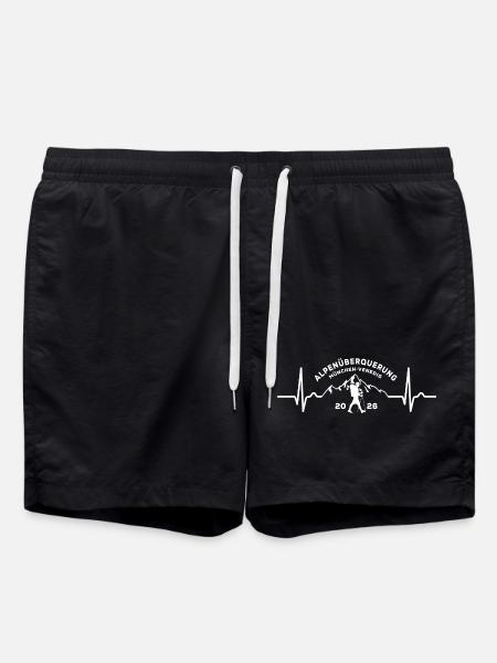 Crossing the Alps 2026 Munich Venice - Swim Trunks - black
