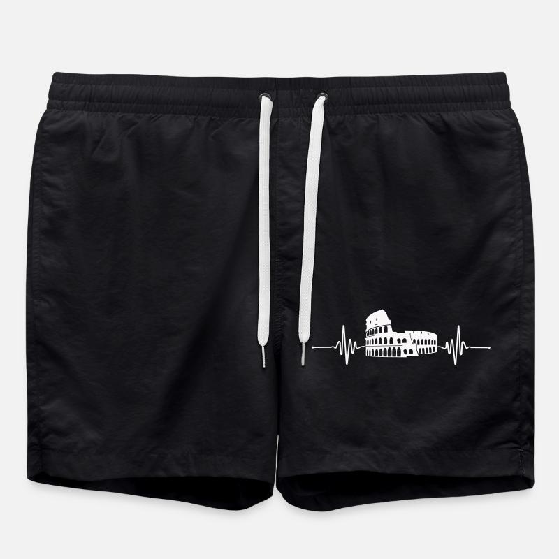 Colosseum - Swim Trunks - black