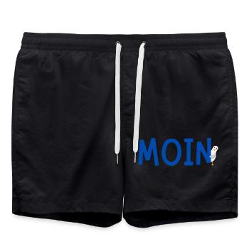Hello - Swim Trunks - black - Front - AI Model Male 185 light (185cm)