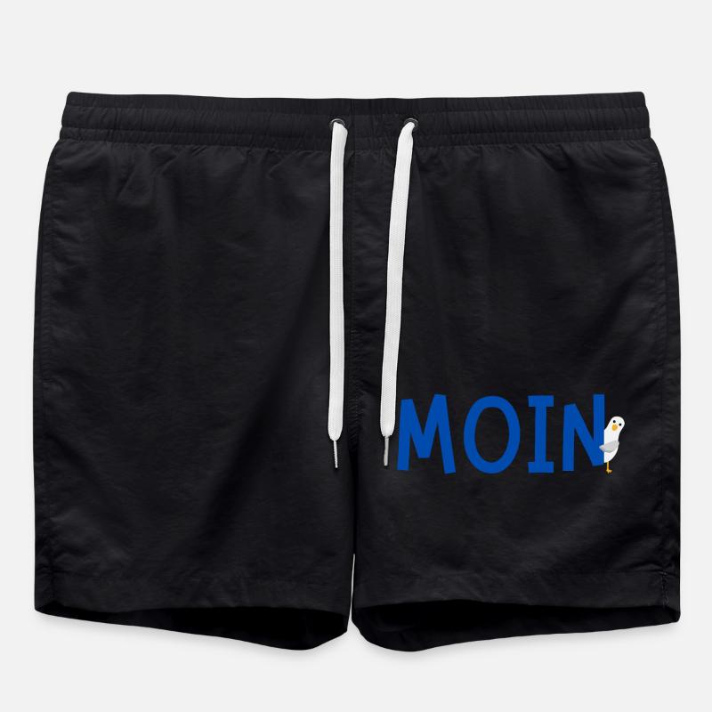 Hello - Swim Trunks - black
