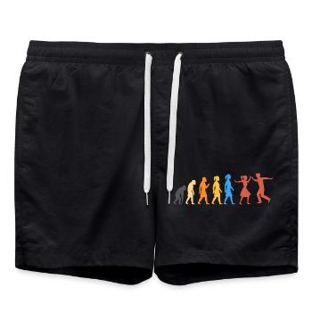 Danse Swing - Le plus haut niveau d’évolution (2) - Short de bain - noir - Devant - AI Model Male 185 light (185cm)