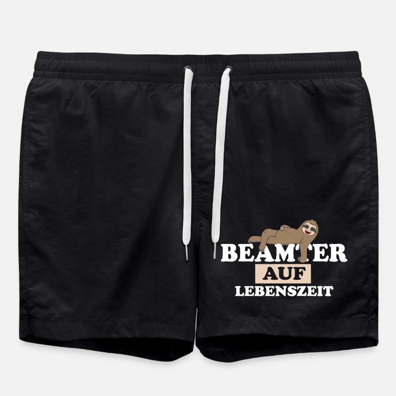 Beamter auf Lebenszeit - Badeshorts - Schwarz