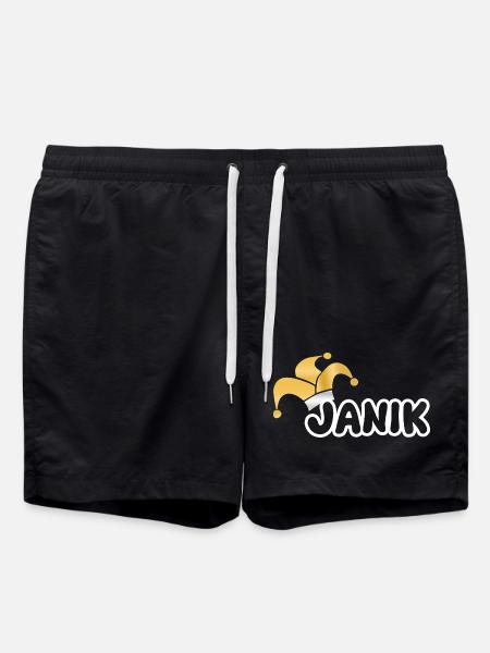 Janik comme carnaval - Short de bain - noir