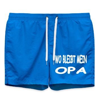Opa - Badeshorts - Cobalt blue - Vorne
