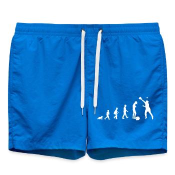 Evolution vom Baby zum Baseball Spieler / Sport - Badeshorts - Cobalt blue - Vorne