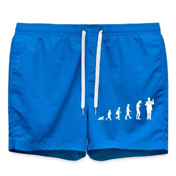 Évolution du bébé au médecin - Short de bain - cobalt blue - Devant