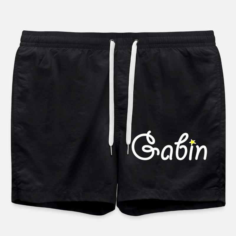 Gabin - Short de bain - noir