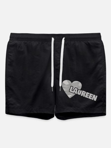 Dear Laureen - Swim Trunks - black