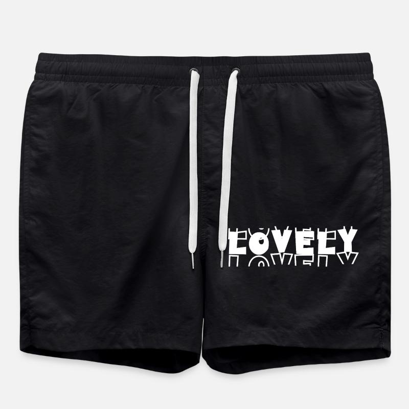 Lovely Vibes - Short de bain - noir