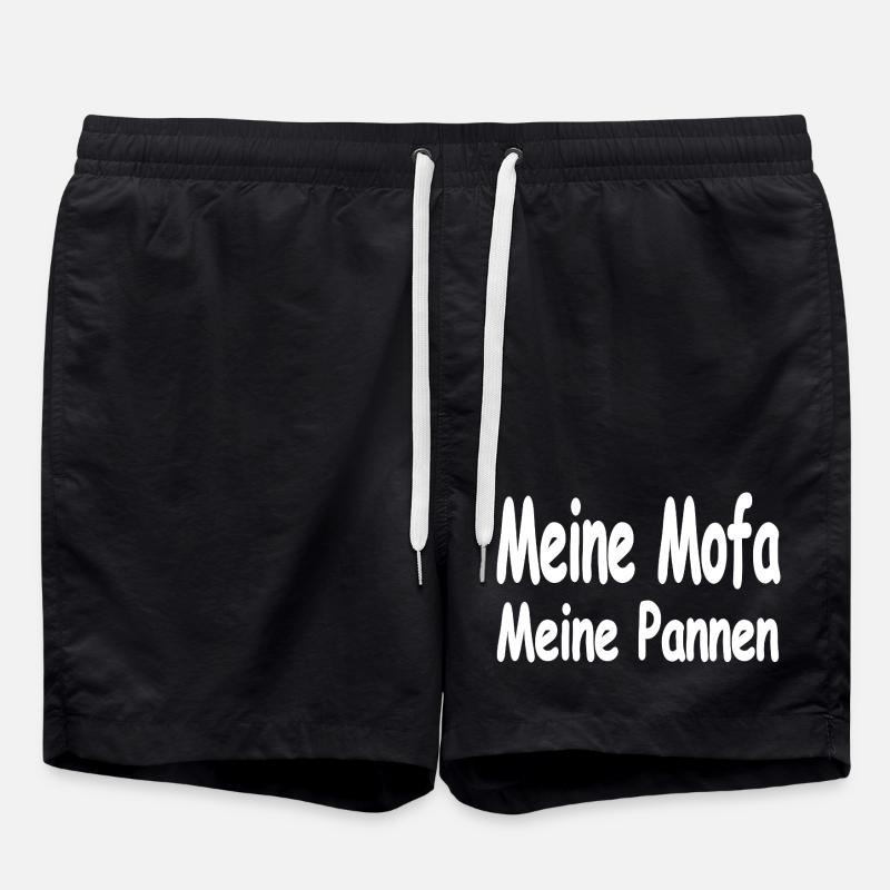 Moped - Swim Trunks - black