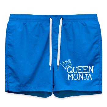 First name Monja - Swim Trunks - cobalt blue - Front