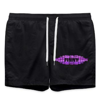 Mutti Finny - Badeshorts - Schwarz - Vorne - AI Model Male 185 light (185cm)