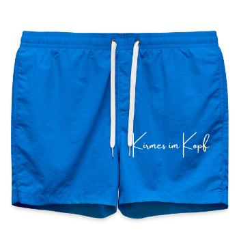 Fête foraine dans la tête | Réflexions sur Greysoul - Short de bain - cobalt blue - Devant