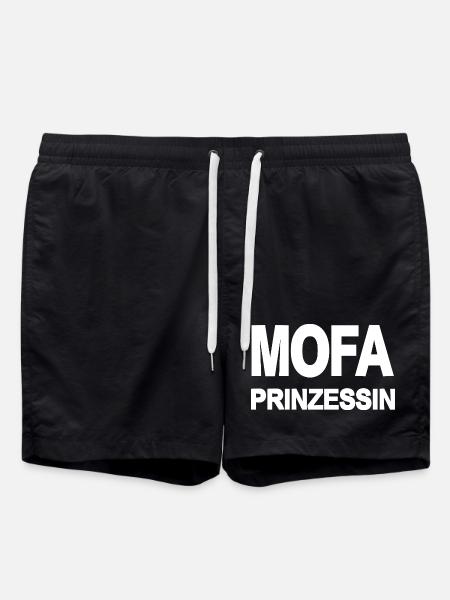 Mobylette - Short de bain - noir