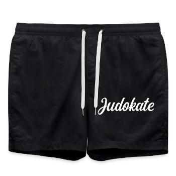 Judokate Arts Martiaux Combat Judo Sportif Force - Short de bain - noir - Devant - AI Model Male 185 light (185cm)