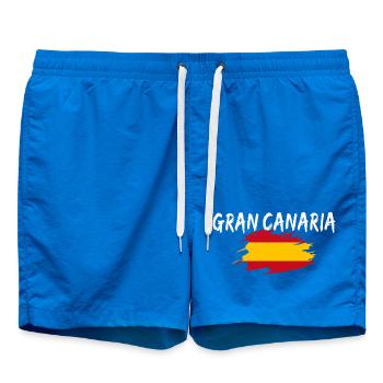 Île de Gran Canaria, Espagne - Short de bain - cobalt blue - Devant