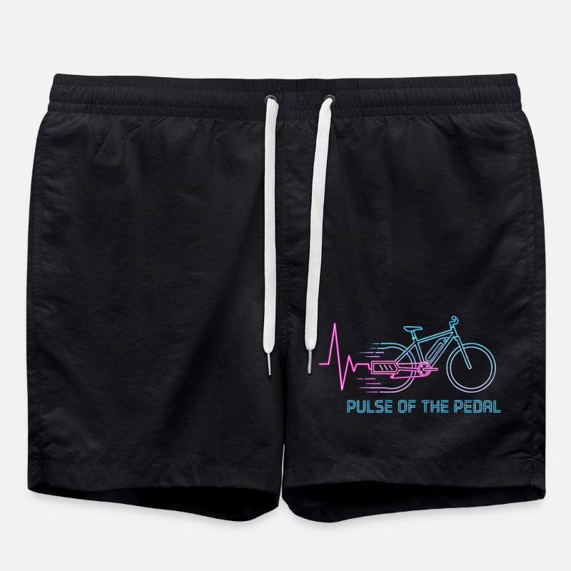 Graphique de vélo Neon Pulse - Short de bain - noir
