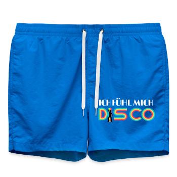 JE ME SENS DISCO, - Short de bain - cobalt blue - Devant